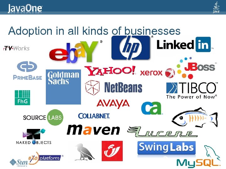 Adoption in all kinds of businesses 8 