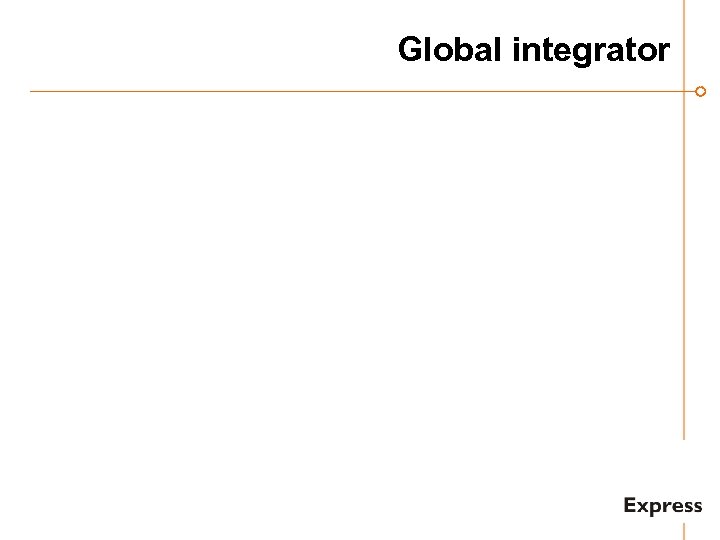 Global integrator 