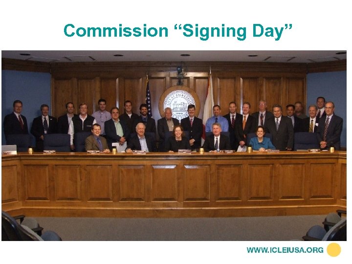 Commission “Signing Day” 