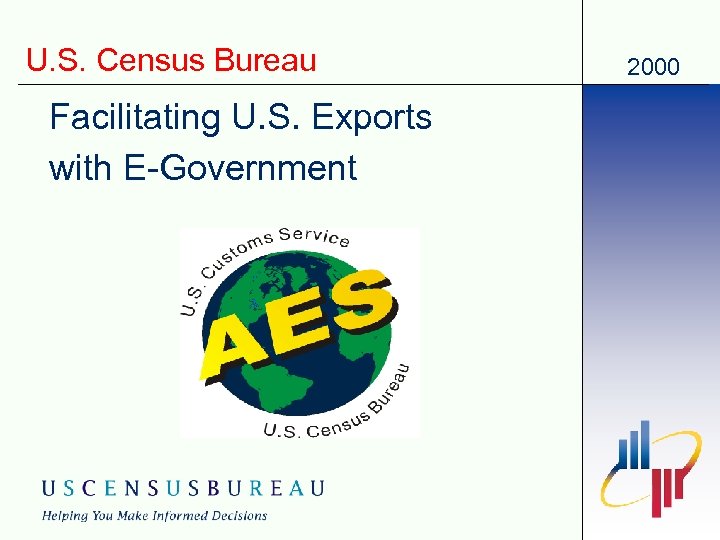 U. S. Census Bureau Facilitating U. S. Exports with E-Government 2000 