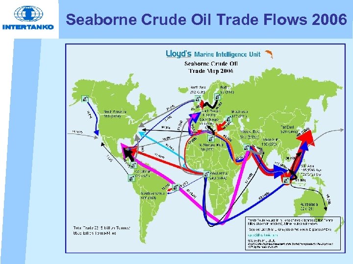 Seaborne Crude Oil Trade Flows 2006 