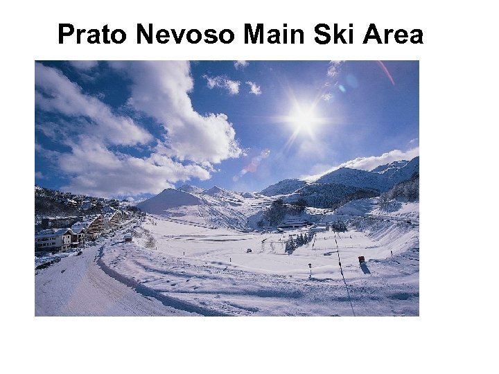 Prato Nevoso Main Ski Area 