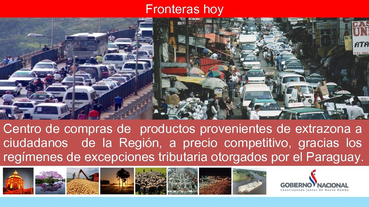 Fronteras hoy Centro de compras de productos provenientes de extrazona a ciudadanos de la