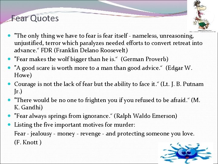 Fear Quotes 