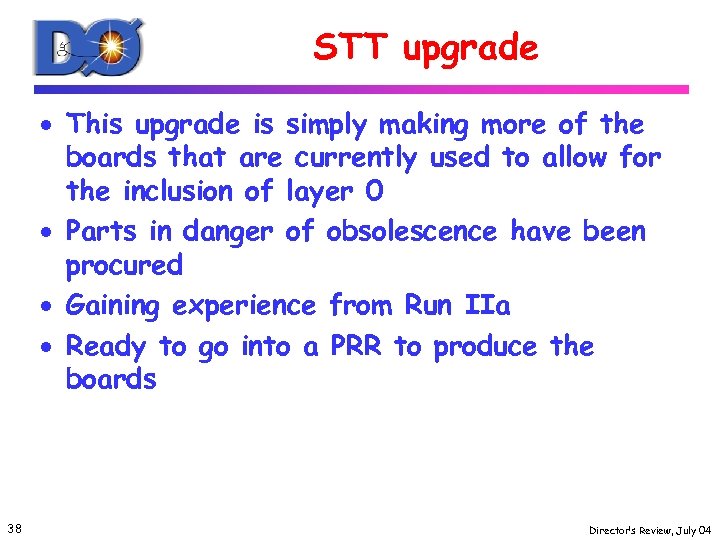 STT upgrade · This upgrade is simply making more of the boards that are