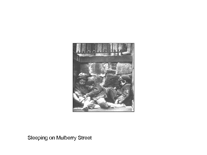 Sleeping on Mulberry Street 
