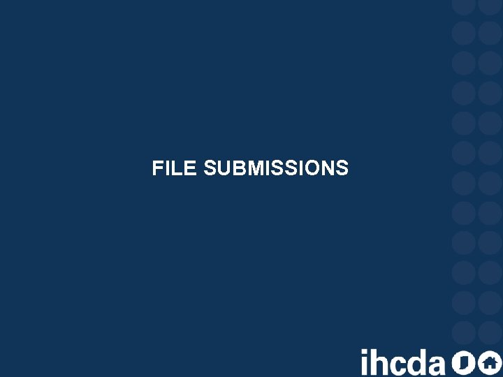 FILE SUBMISSIONS 