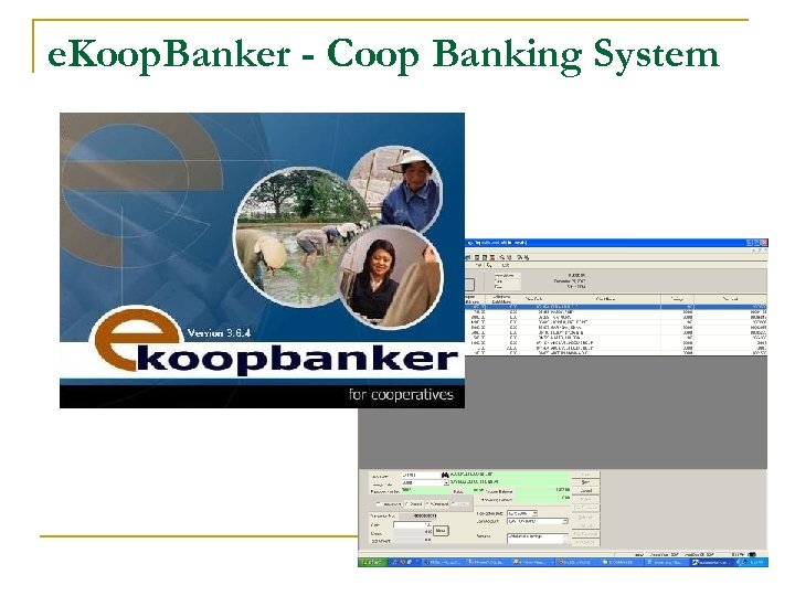 e. Koop. Banker - Coop Banking System 
