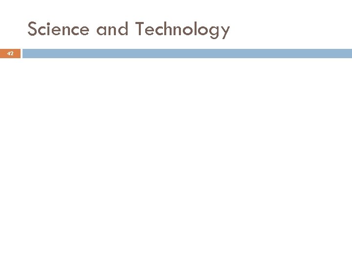 Science and Technology 42 
