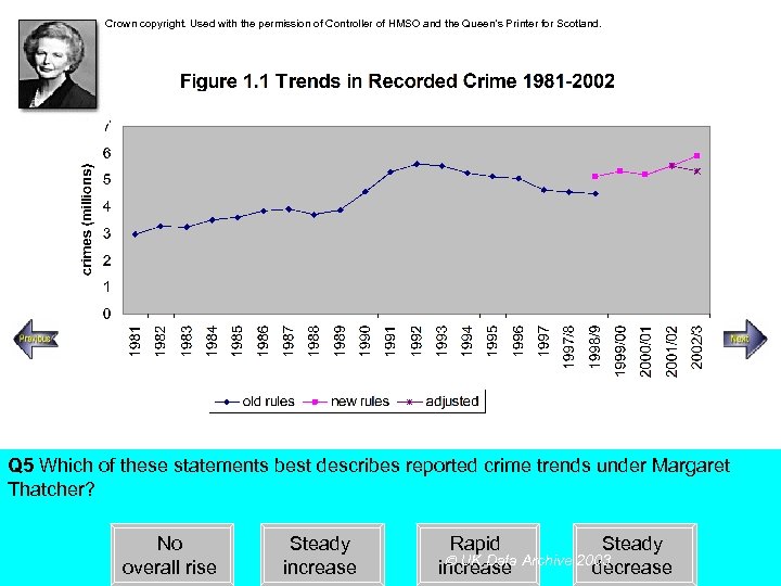 Crown copyright. Used with the permission of Controller of HMSO and the Queen’s Printer