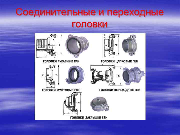 Соединительные и переходные головки 
