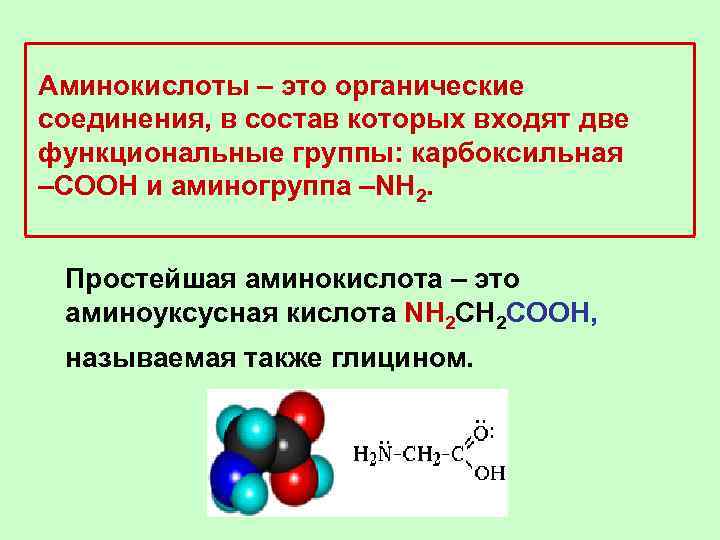 Аминокислоты и амины презентация