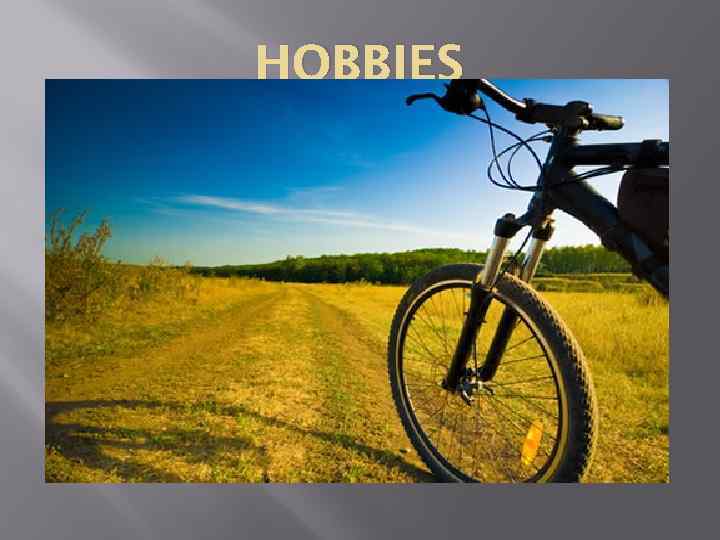 HOBBIES 