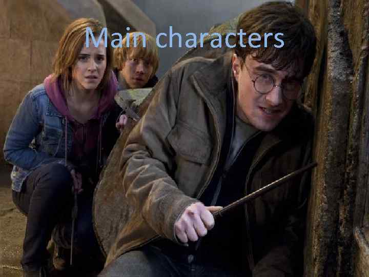 Main characters 