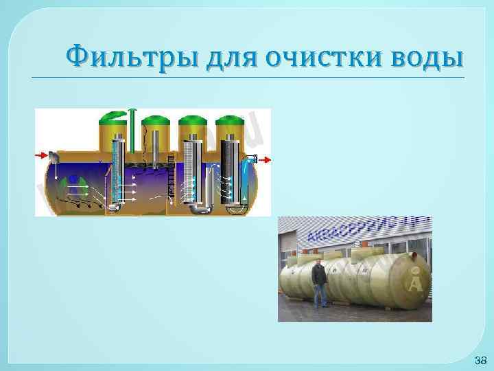 Фильтры для очистки воды 38 
