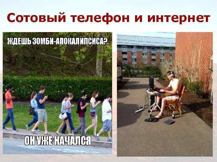 Сотовый телефон и интернет 