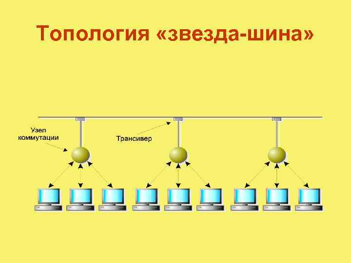 Топология «звезда-шина» 
