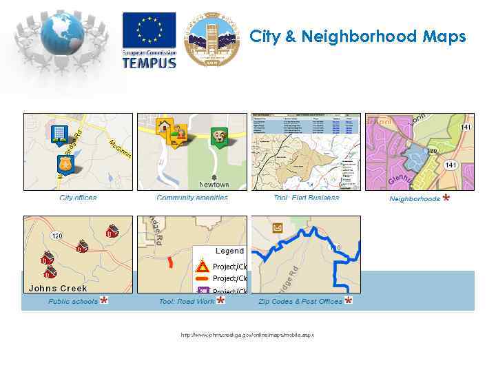 City & Neighborhood Maps http: //www. johnscreekga. gov/online/maps/mobile. aspx 