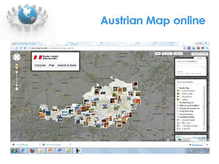 Austrian Map online 