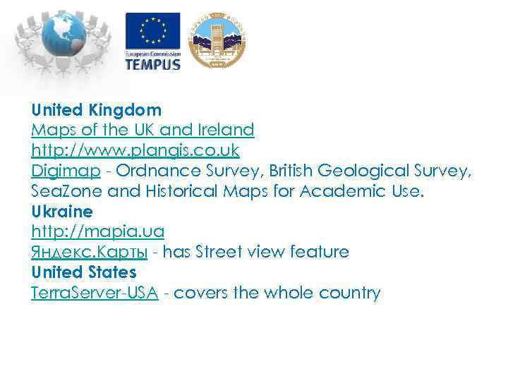 United Kingdom Maps of the UK and Ireland http: //www. plangis. co. uk Digimap