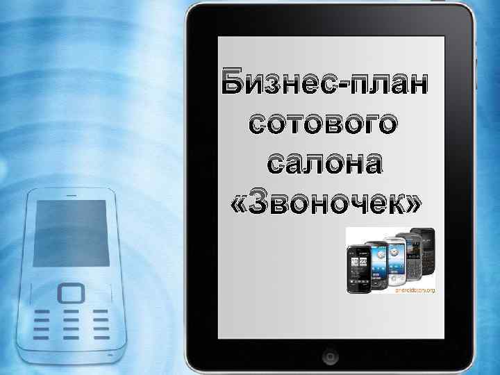 Бизнес-план сотового салона «Звоночек» 