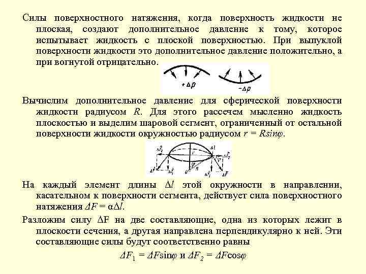 Ограничение силы. Силы поверхностного натяжения жидкости направлены. Направление силы поверхностного натяжения. Силы возникающие на Кривой поверхности жидкости. Сила поверхностного натяжения направлена.