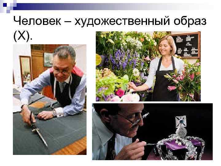 Человек – художественный образ (Х). 