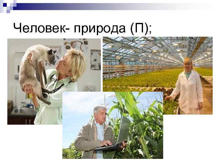 Человек- природа (П); 