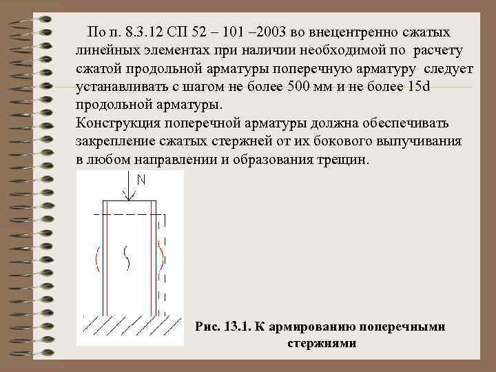 Схемы разрушения сжатых элементов