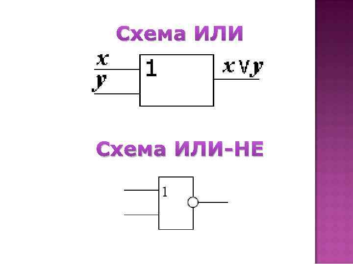 Схема ИЛИ-НЕ 