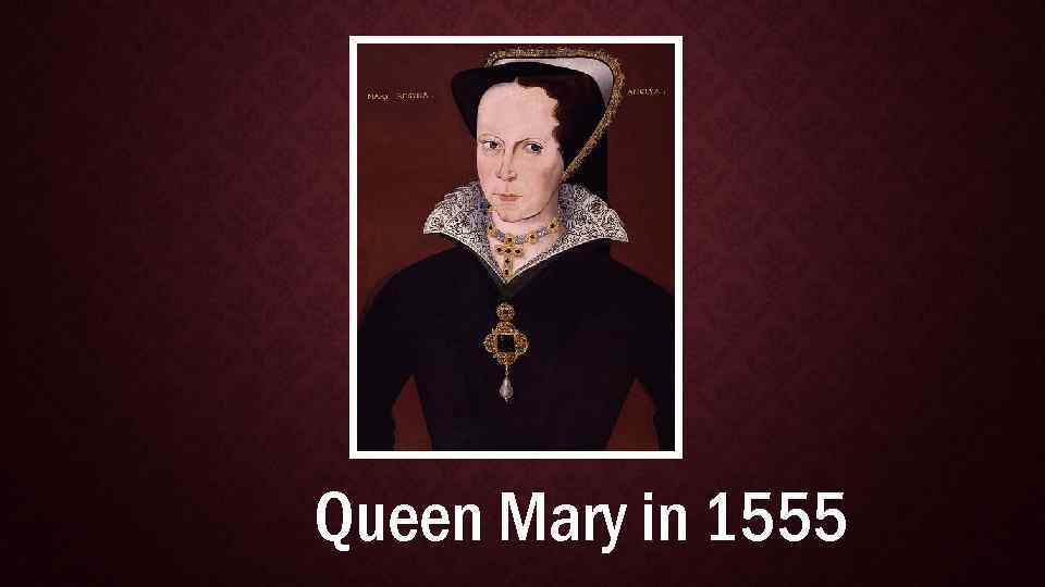 Queen Mary in 1555 