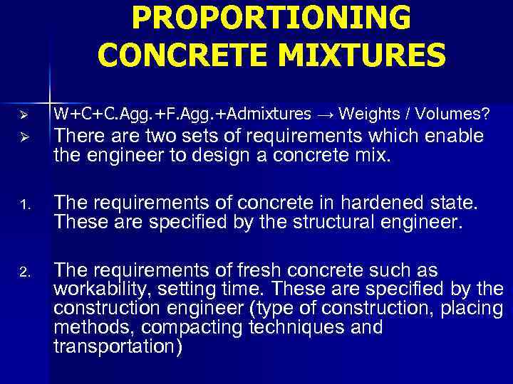 Concrete What Is Concrete Concrete Is One