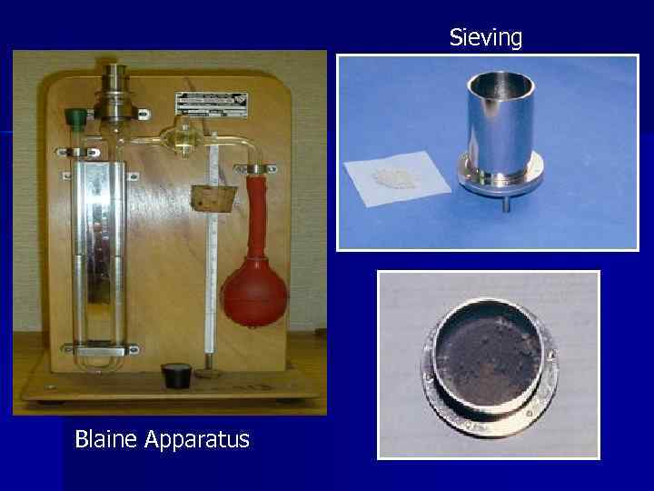 Sieving Blaine Apparatus 