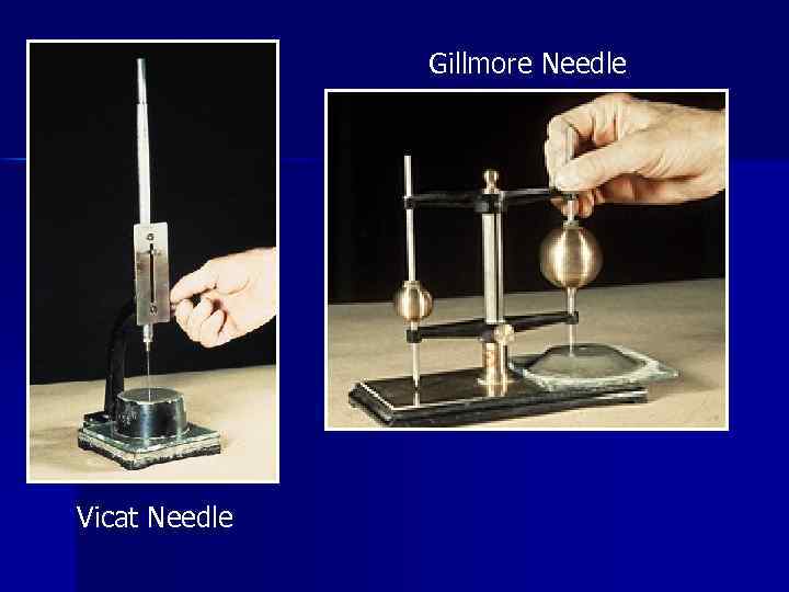 Gillmore Needle Vicat Needle 