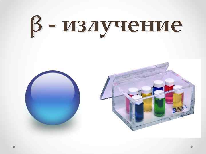 β - излучение 