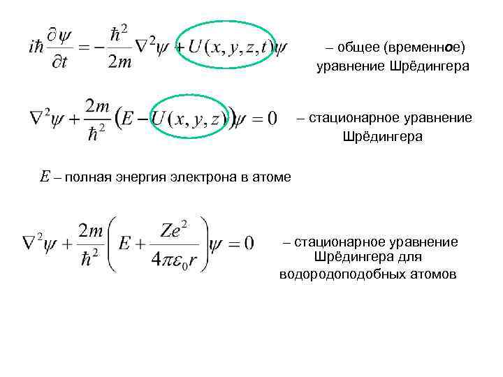 Стационарный физика. Временное уравнение Шредингера. Временное и стационарное уравнения Шредингера. Общее решение уравнения Шредингера в стационарном случае. Квантовая физика уравнение Шредингера.
