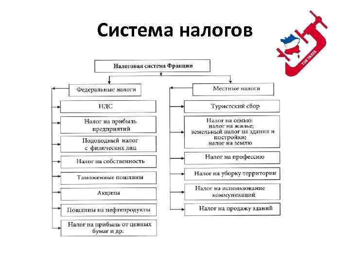 Налоговая система франции презентация