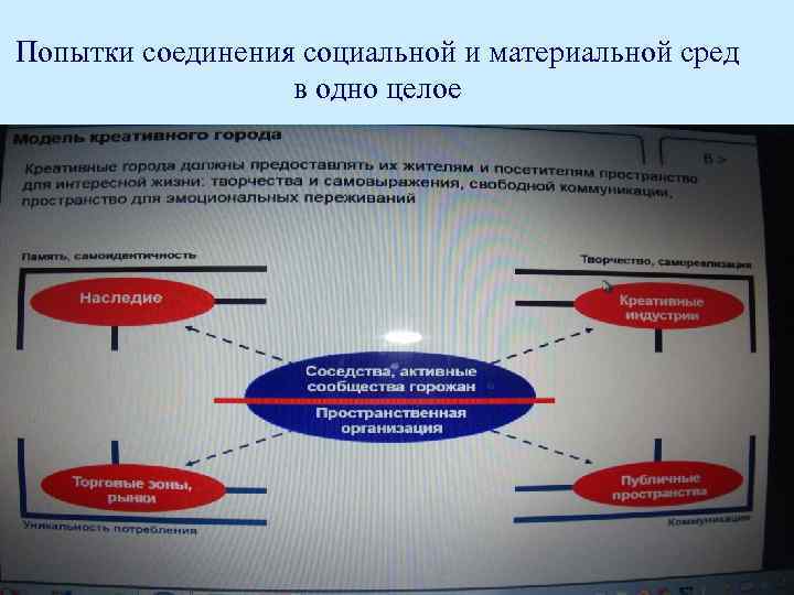 Попытки соединения социальной и материальной сред в одно целое • Да, у вас негров