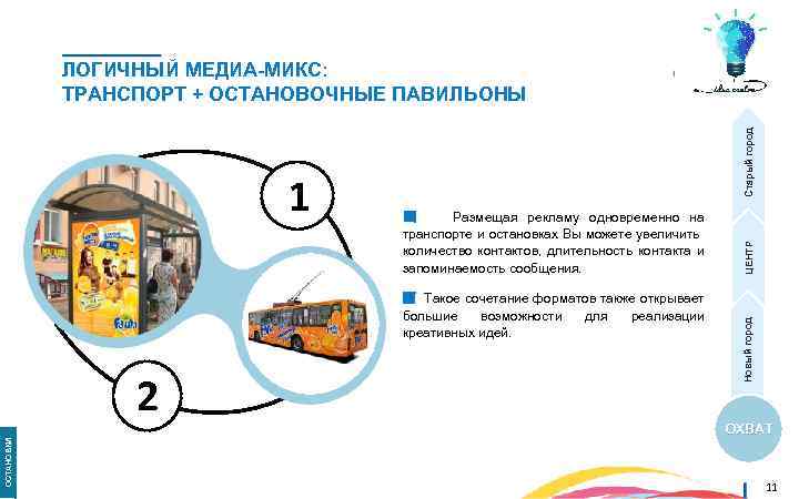  Такое сочетание форматов также открывает большие возможности для реализации креативных идей. ОСТАНОВКИ 2