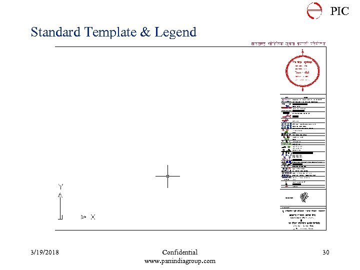 PIC Standard Template & Legend 3/19/2018 Confidential www. panindiagroup. com 30 