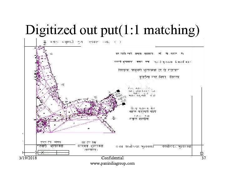 Digitized out put(1: 1 matching) 3/19/2018 Confidential www. panindiagroup. com 37 