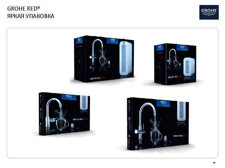 GROHE RED® ЯРКАЯ УПАКОВКА 14 