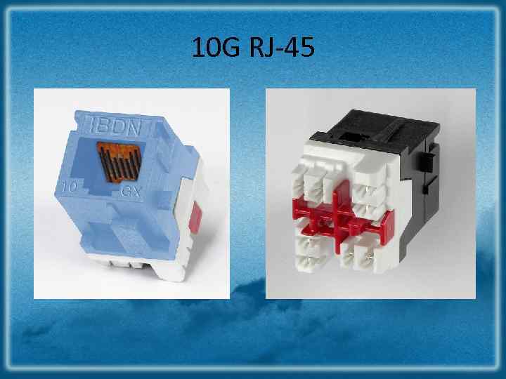 10 G RJ‐ 45 