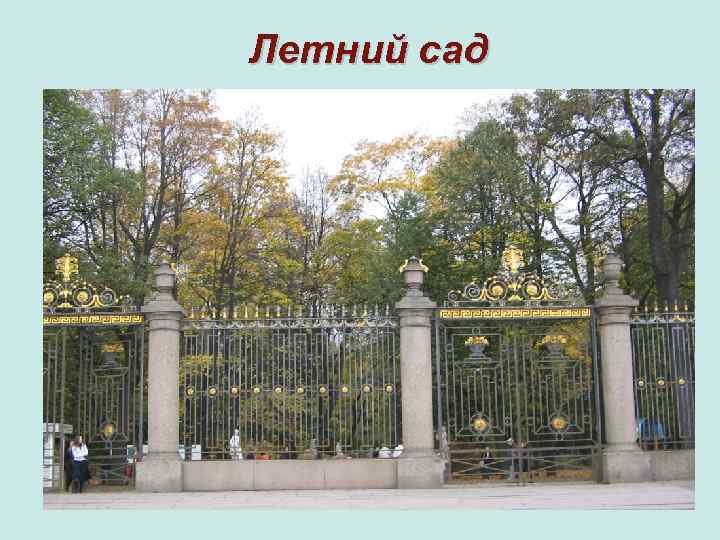 Летний сад 