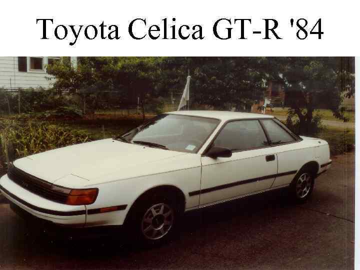 Toyota Celica GT-R '84 