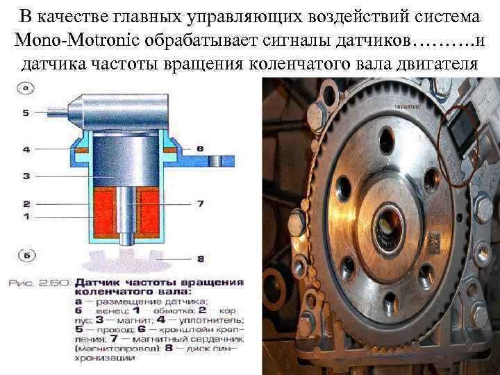 Частота вращения коленчатого вала