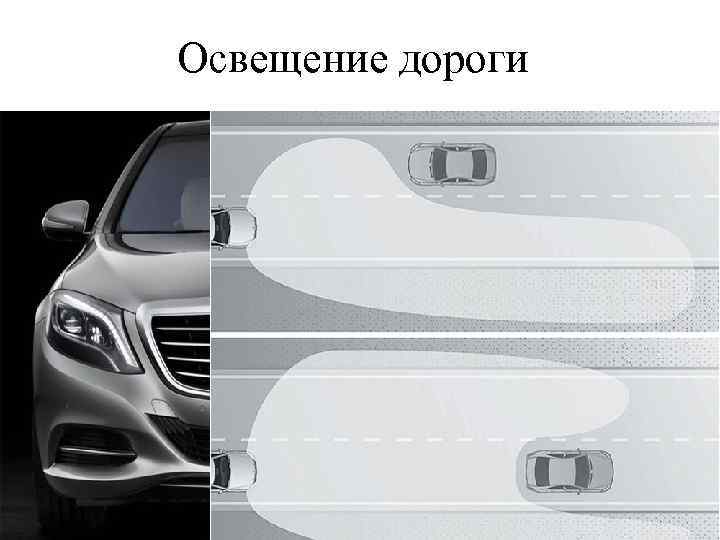 Освещение дороги 