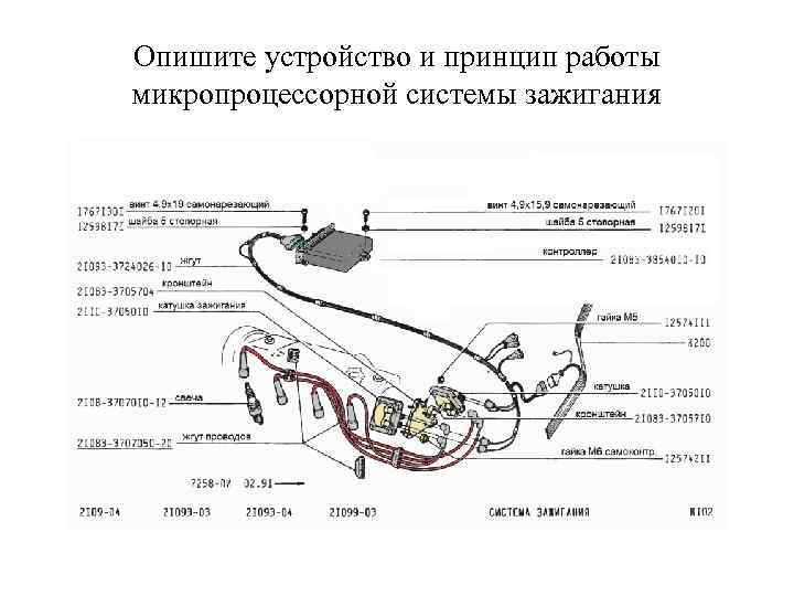 Опишите устройство и принцип работы микропроцессорной системы зажигания 