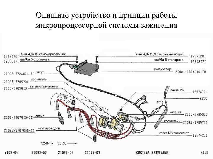 Опишите устройство и принцип работы микропроцессорной системы зажигания 