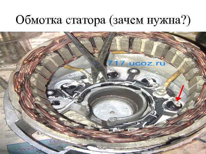 Обмотка статора (зачем нужна? ) 